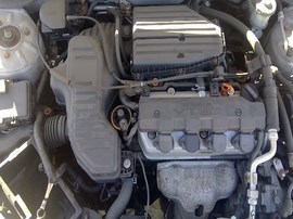 2003 HONDA CIVIC, SILVER, EX, 1.7L, VTEC, AT.  A25057
